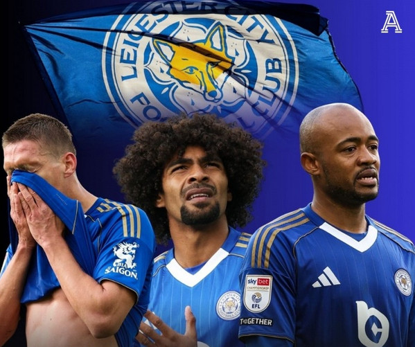 #莱斯特城提前降入英甲#今日凌晨进行的英冠第44轮，莱斯特城主场2-2战平赫尔城