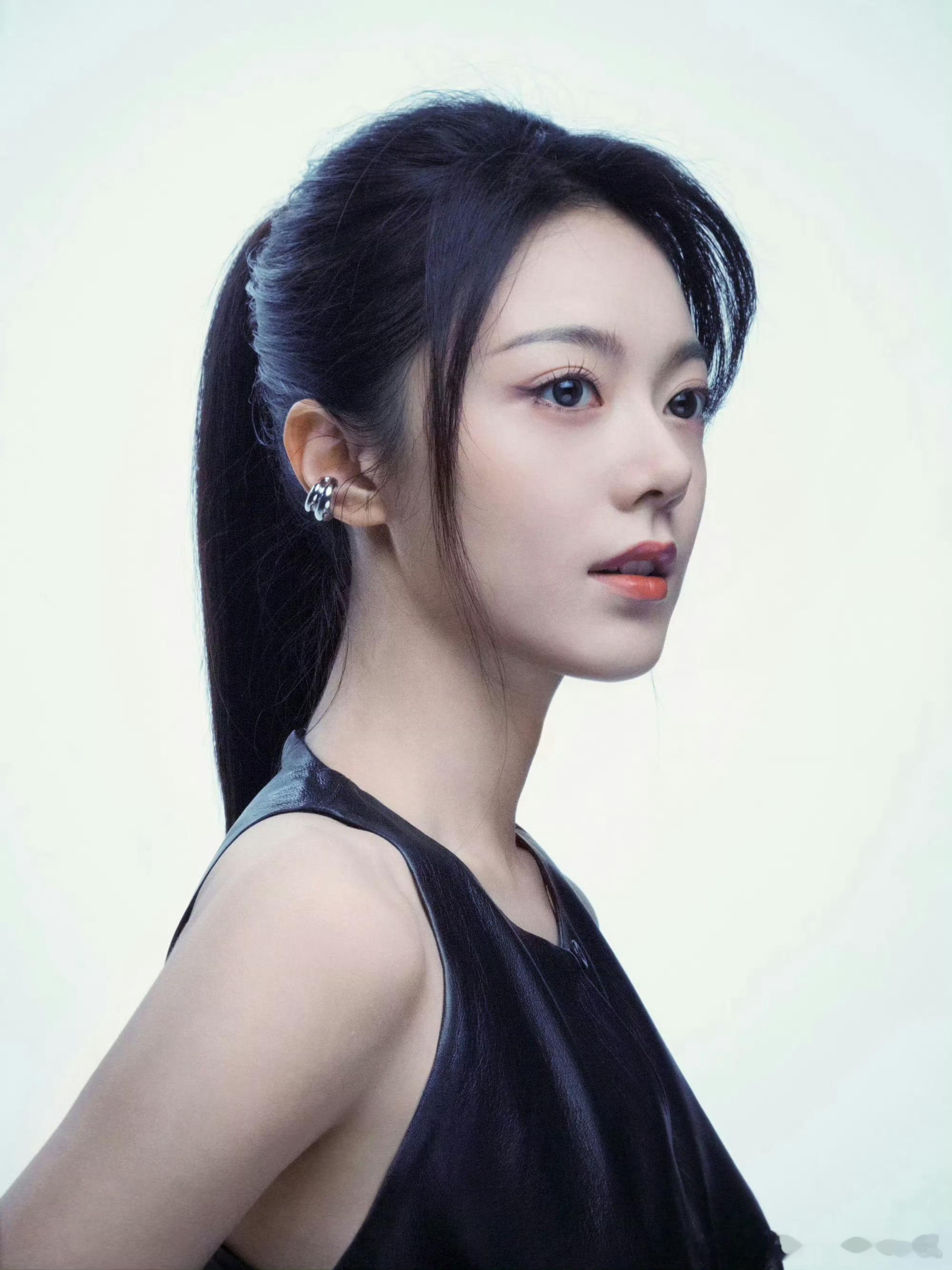 赵今麦颜值被低估了赵今麦高马尾​​​