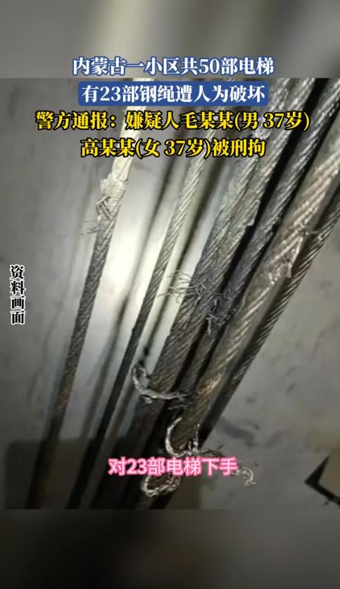 “简直坏到骨子里!”内蒙古呼和浩特,居民乘电梯时听见轿厢“咯吱咯吱”异响,赶