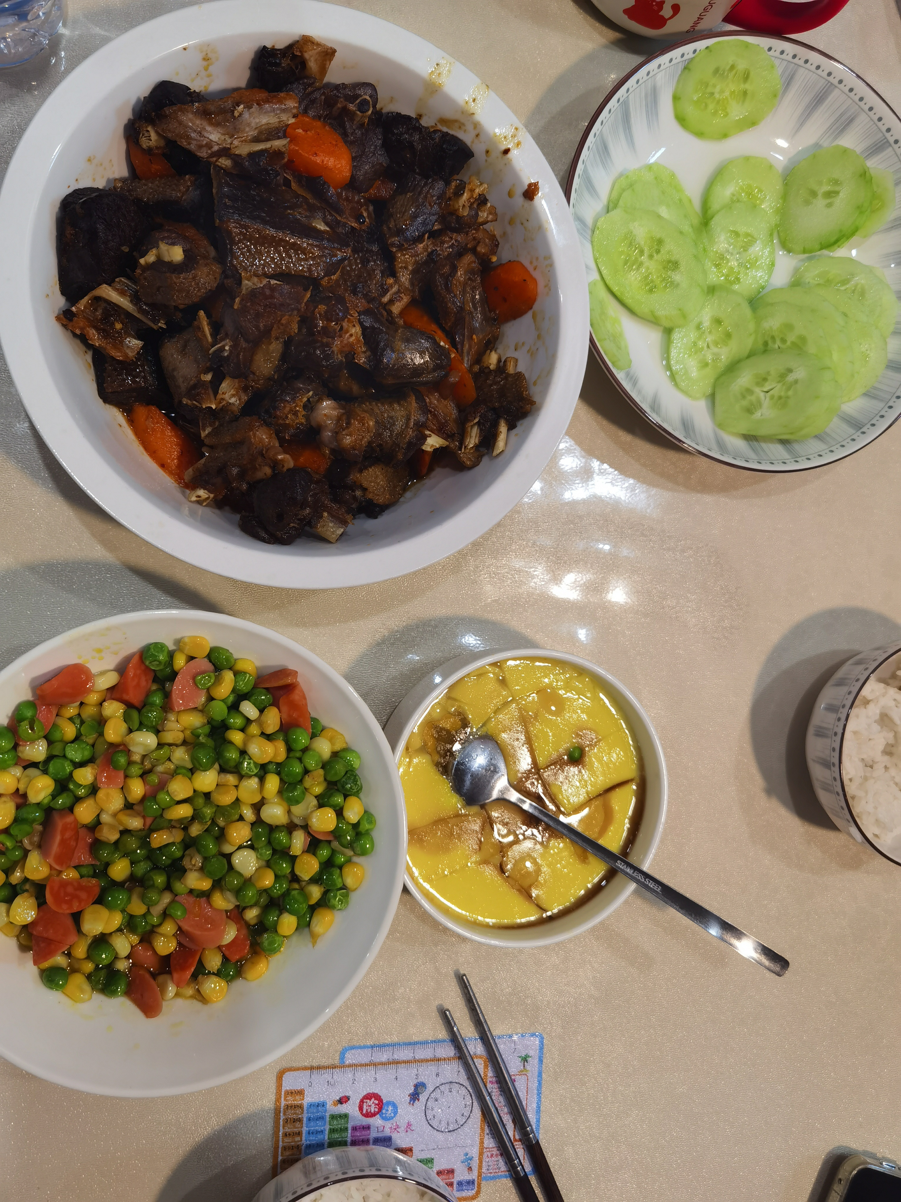 简简单单，又是一餐，看看你们大家晚上吃什么呢？晚餐武汉