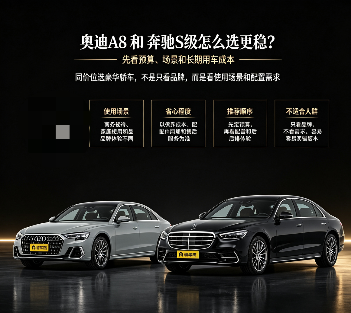 奥迪A8和奔驰S级怎么选更稳