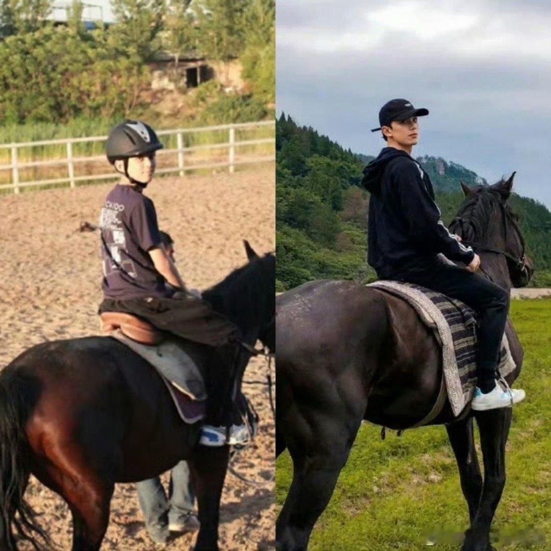 吴磊没想到长大后长这么爽小时候的可爱是天赋，长大后的帅气是加成，等比例长大却越