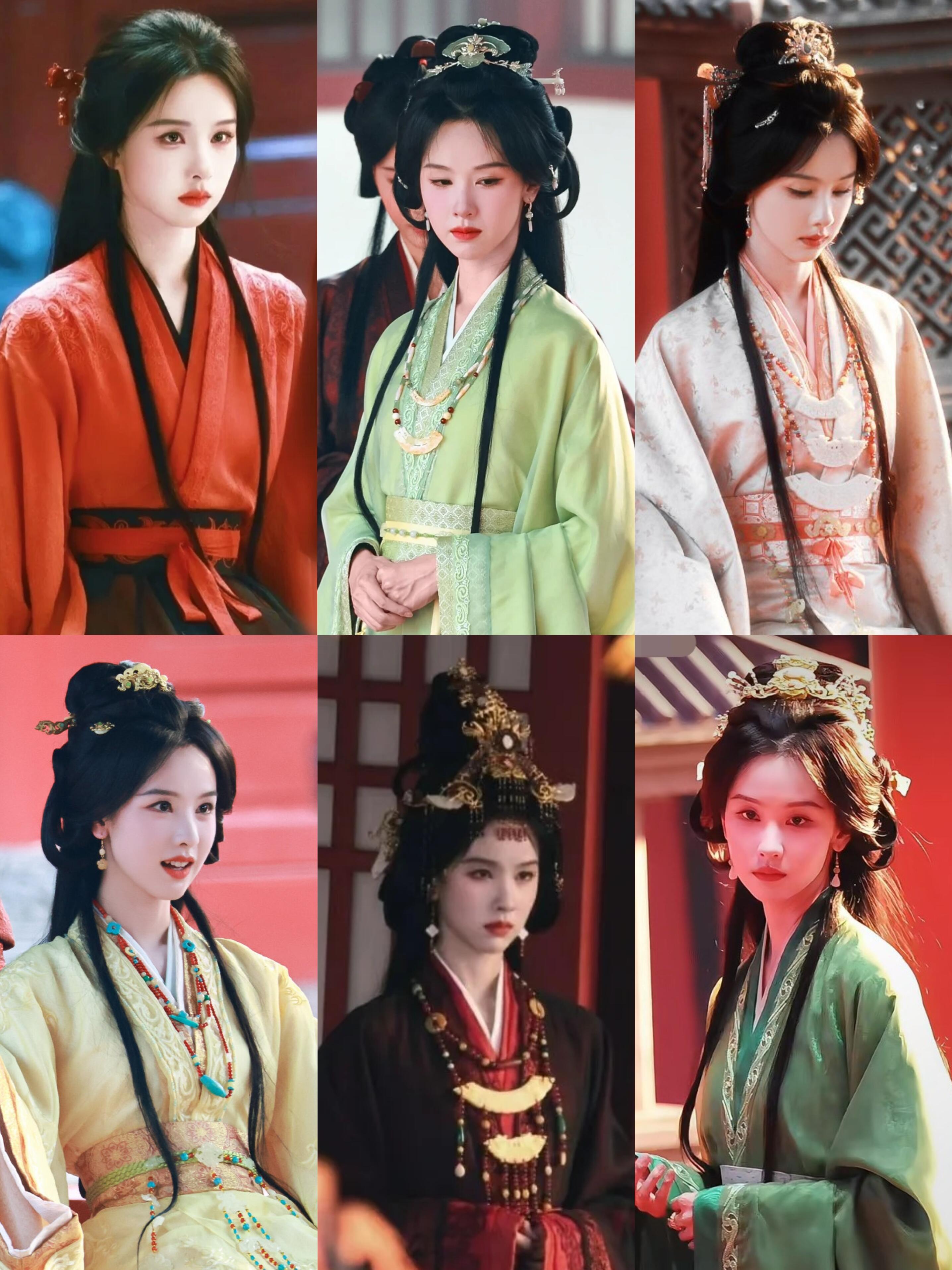陈都灵《翘楚》楚朝30套衣服造型合集​​​