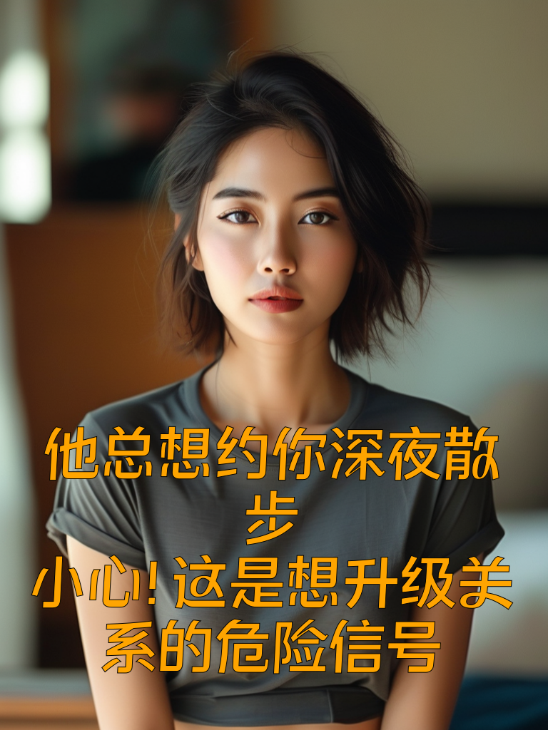 他总想约你深夜散步？小心！这是想升级关系的危险信号