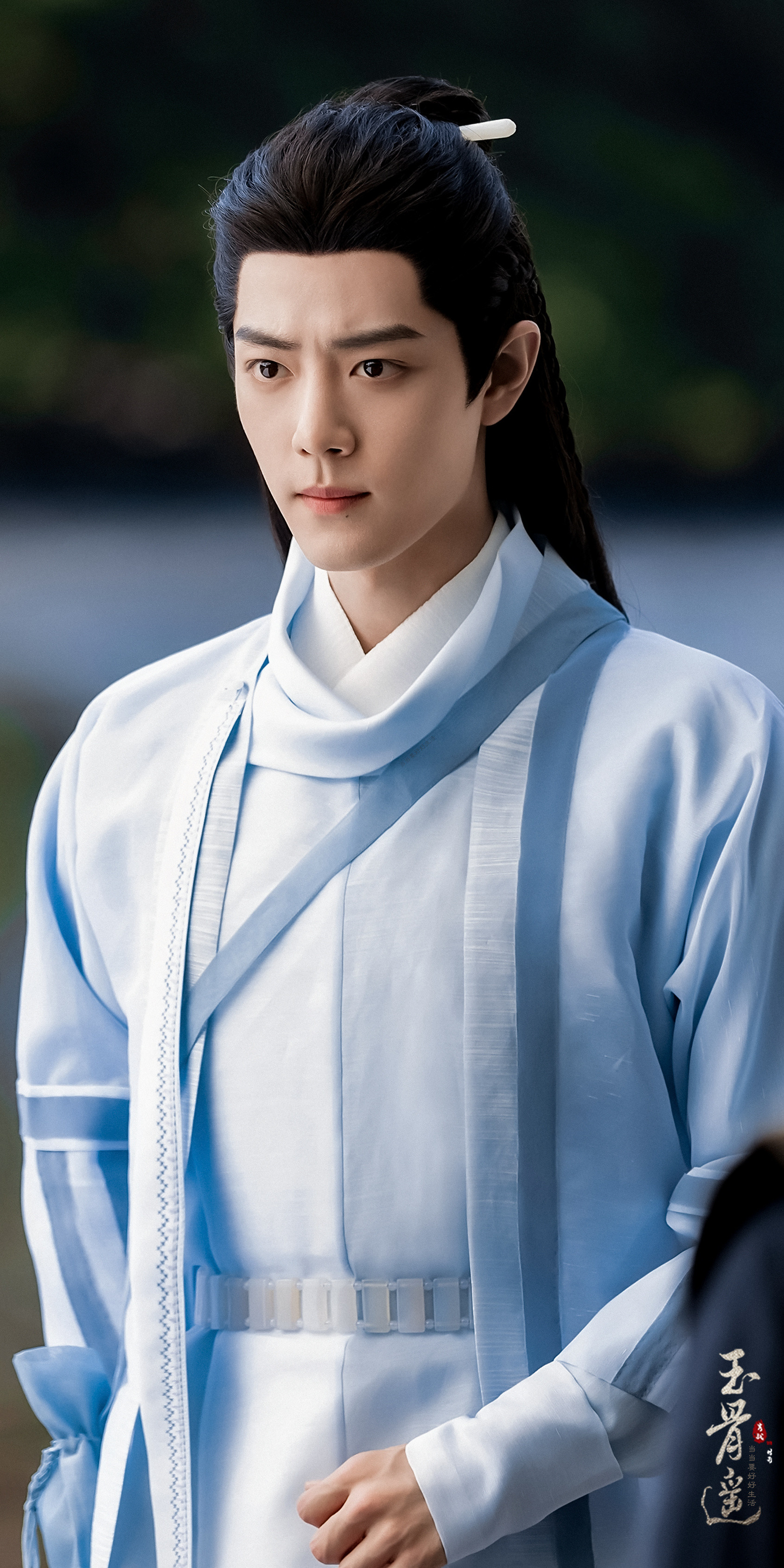 ♡⃝𝒍𝒐𝒗𝒆ʚɞ☽⋆❥»»肖战蓝衣师父好惊艳，真好看！初六继