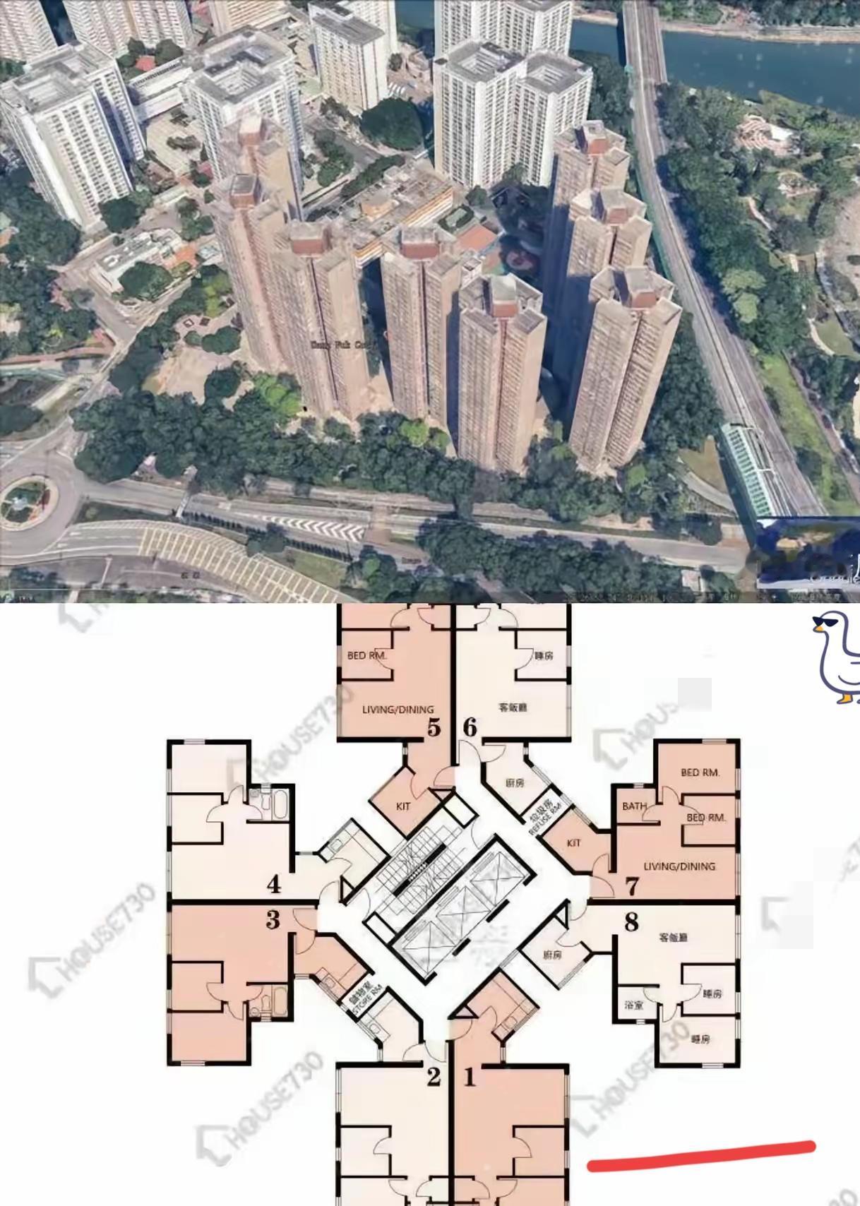 我深查了一下大埔宏福苑才知道消防人员有多难宏福苑小区8栋全都是小小户型，是作