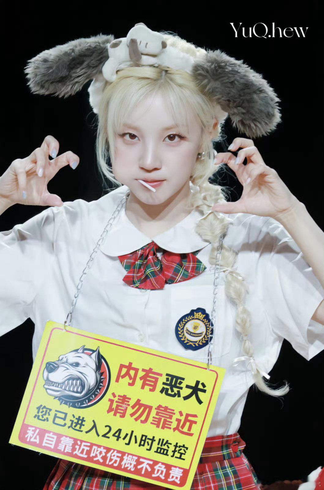 宋雨琦的狗塑走上了斗鸡赛道雨琦也太逗趣啦！原本以为是小狗塑，接过手机“斗鸡”一