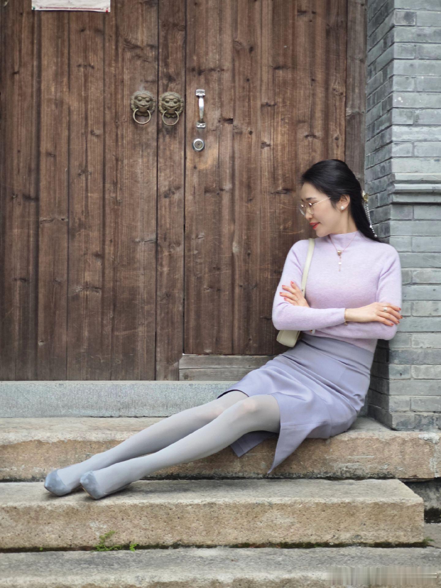 灰色与紫色的碰撞~