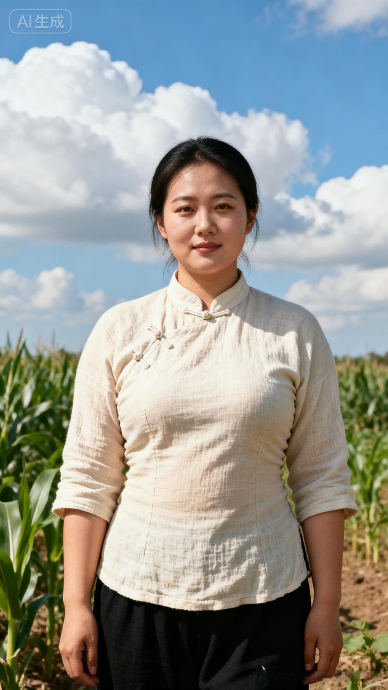田园少女，与自然为伴，感受生活的美好。