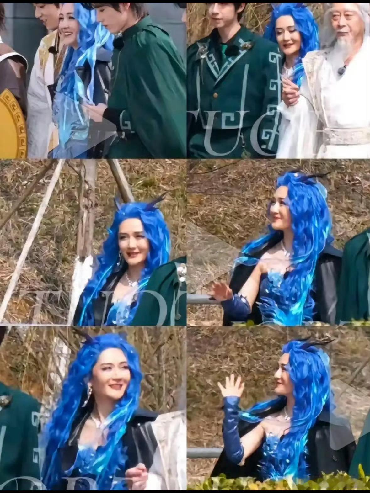 谢娜零容忍笑死，这么美的cos，居然用拖把来类比，哈哈哈哈哈，杨迪你是会搞笑的
