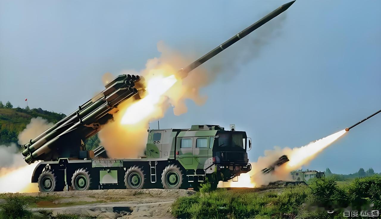 台岛北部海域完成实弹射击，画面震撼！PCH191火箭弹从平潭发射足可覆盖全台，饱