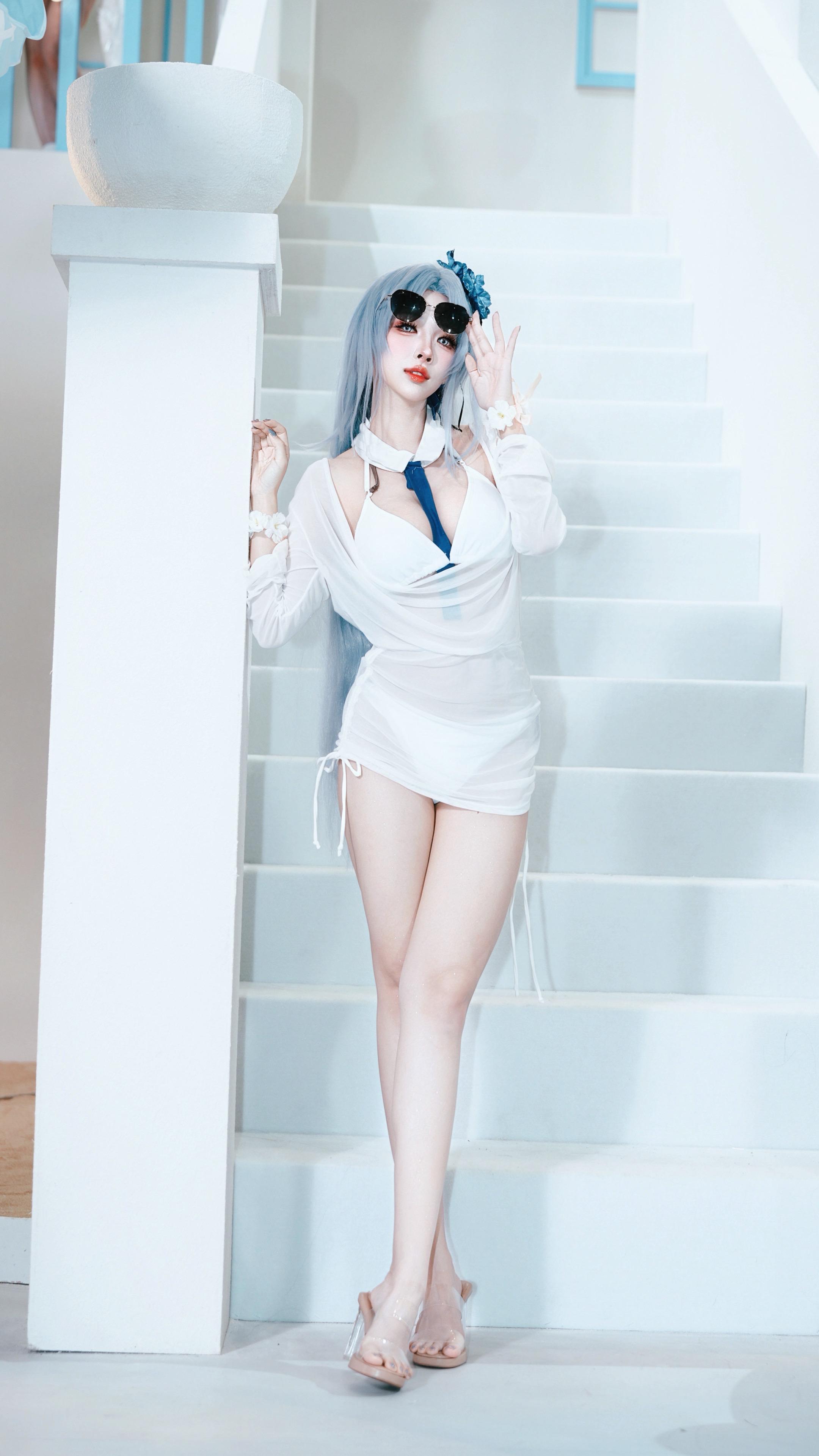 碧蓝清凉节cosplay.       出镜