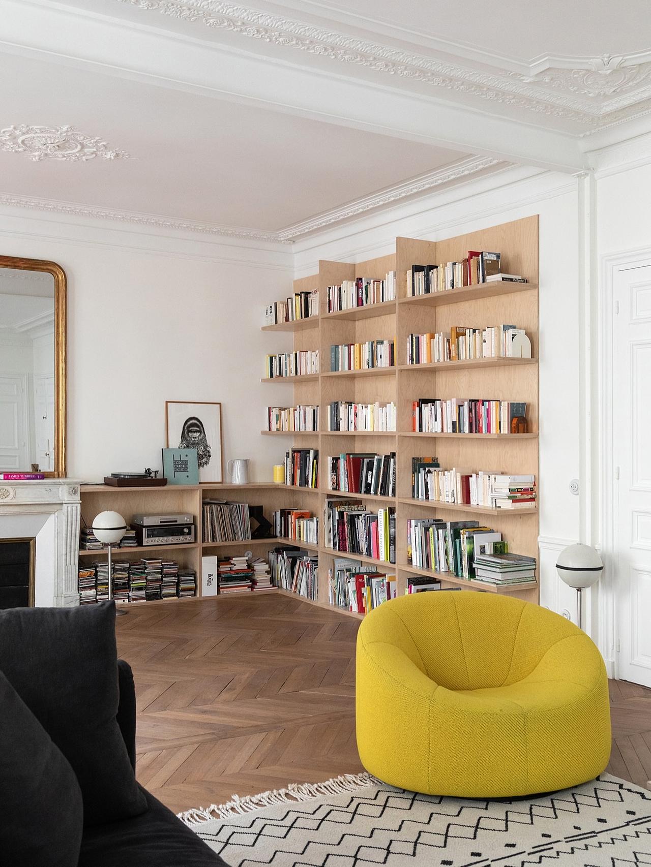 185㎡豪斯曼公寓，色彩碰撞出满格活力质感。清新脱俗装修风格家居