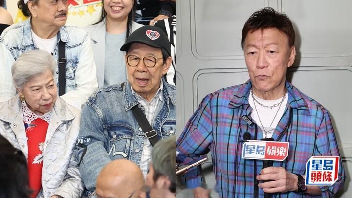 众星云集EYT晚会罗兰月前跌倒惹担忧获陈百祥扶实合照陈欣健揭甘国亮近年谢绝社