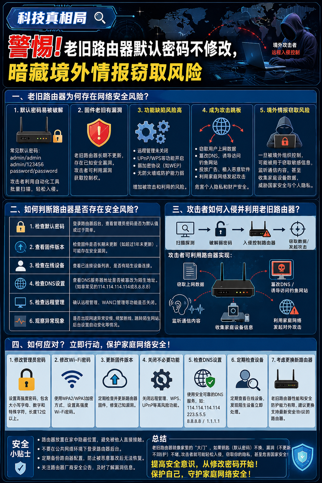 警惕！你家里的路由器正在被人当枪使，这事儿你知道吗？很多人觉得路由器插上就能