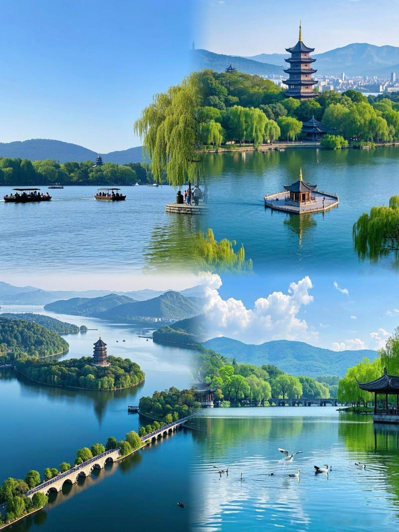 中国最具诗意的湖泊、中国十大风景名胜区之一、中国唯一一个湖泊类型世界文化遗产、浙