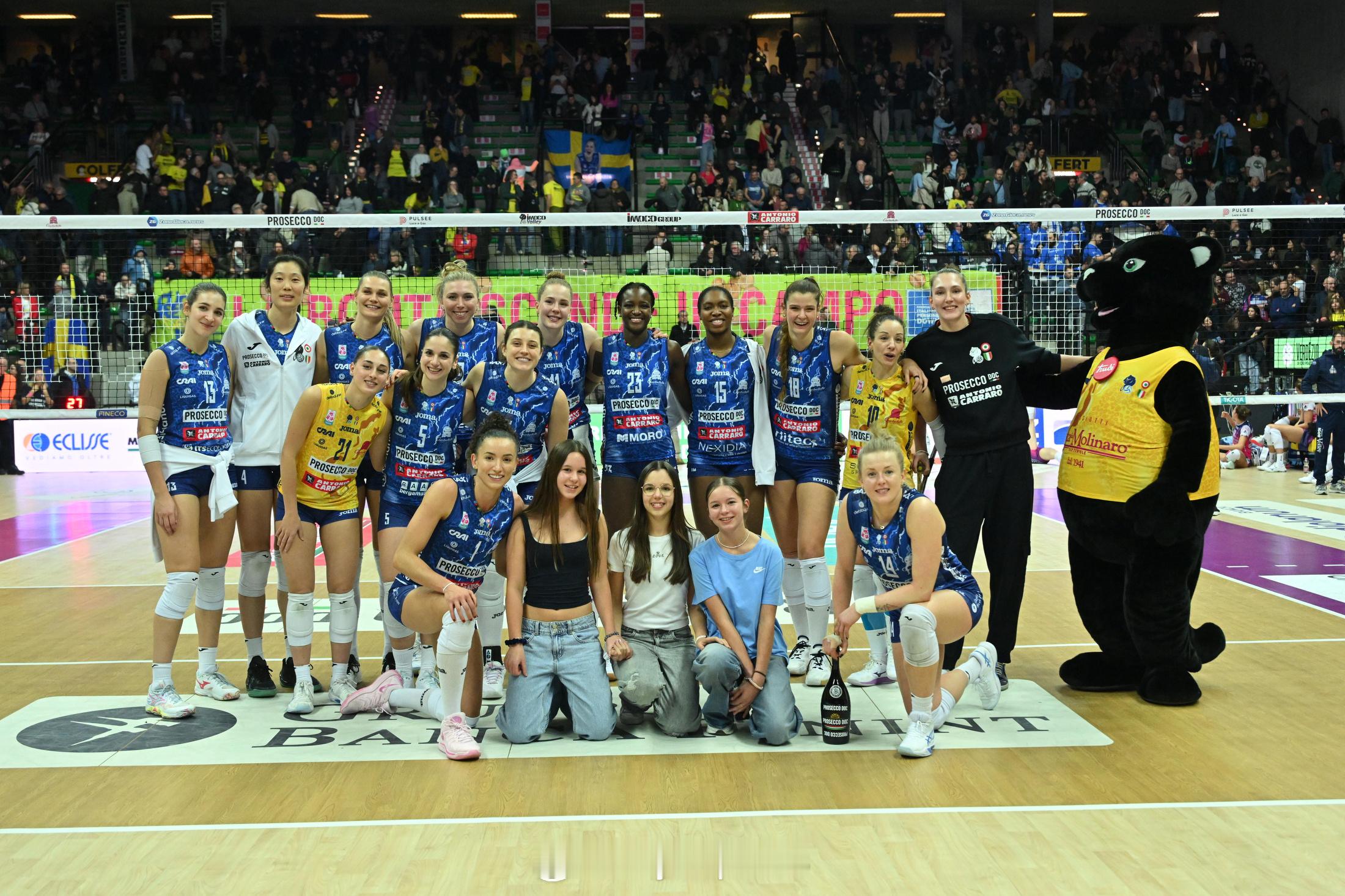 【意甲女排科内3-1诺瓦拉加比25分托洛克31分】国际排坛战报速递中国排球留洋