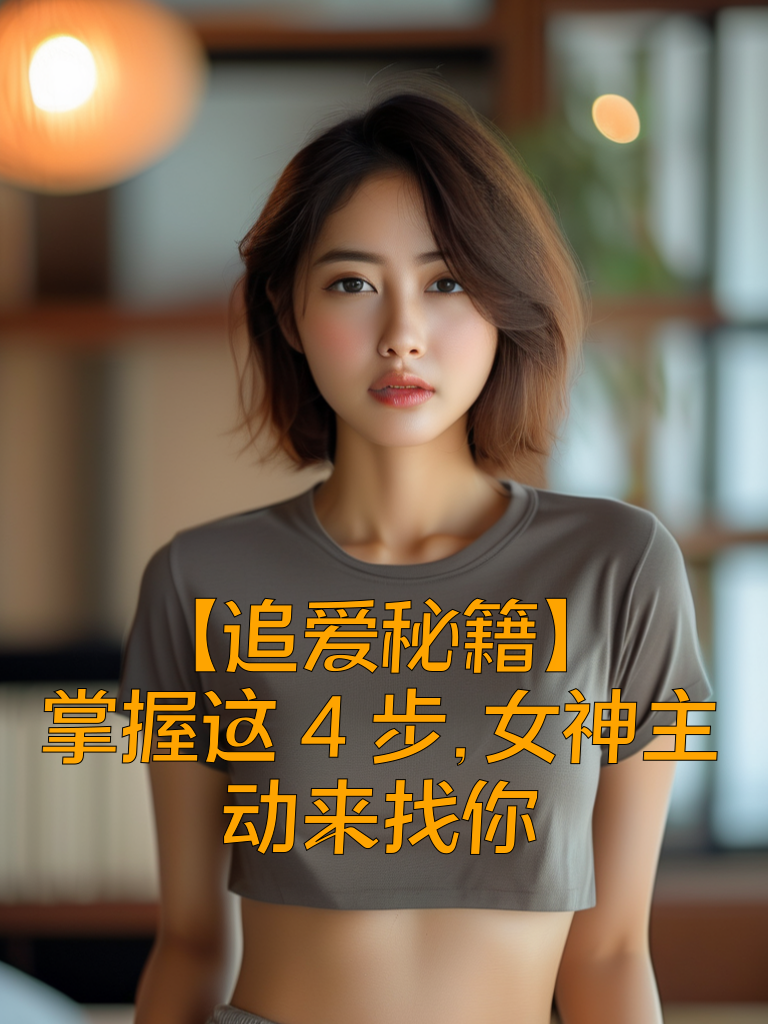 【追爱秘籍】掌握这4步，女神主动来找你