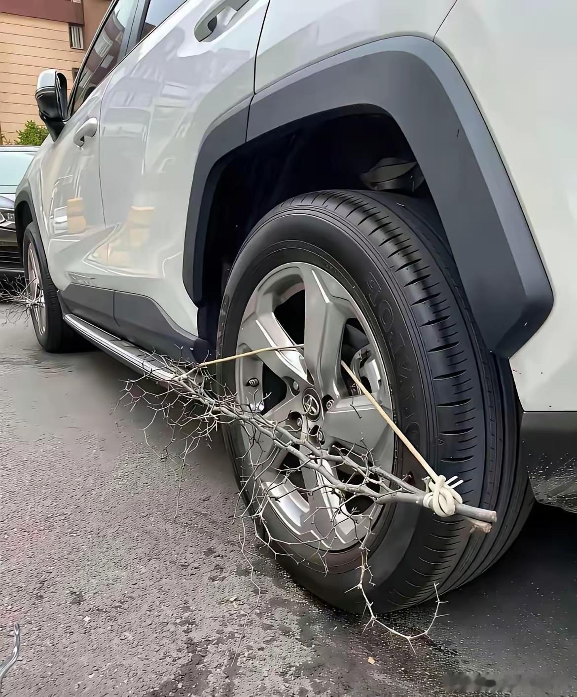 车主这招真高明保准管用！