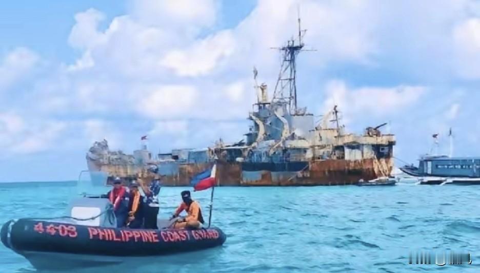 菲律宾，又得逞了。美媒周二（18日）引述消息披露宣称，菲律宾军方14日在南海仁