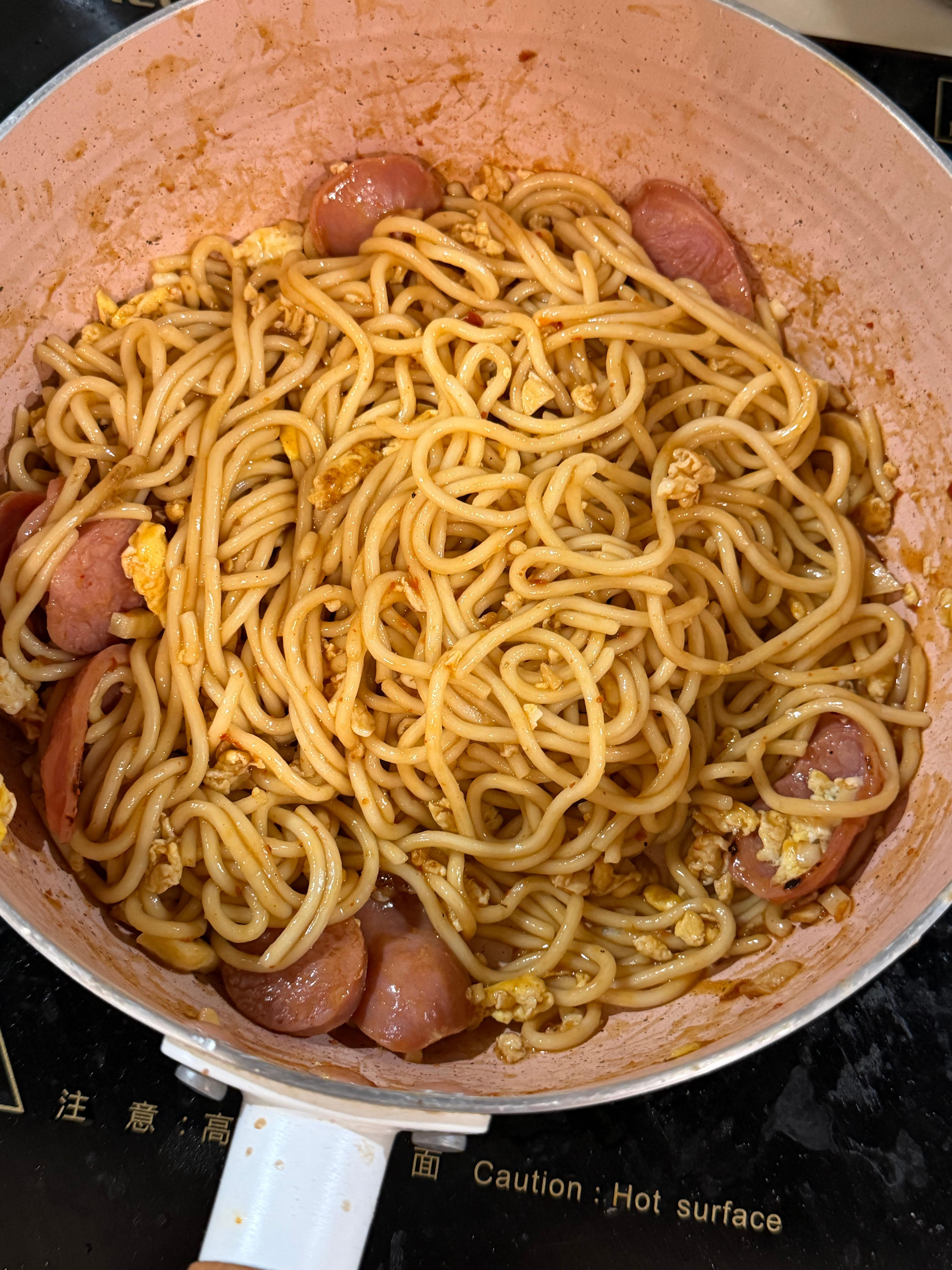 今晚吃炒面​​​​