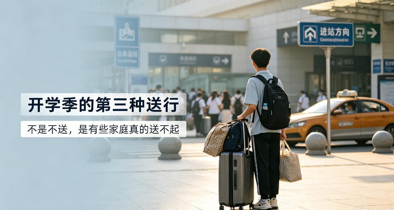 这两天大学新生开学，全网都在吵“家长该不该送孩子报到”。一派说：必须送，这