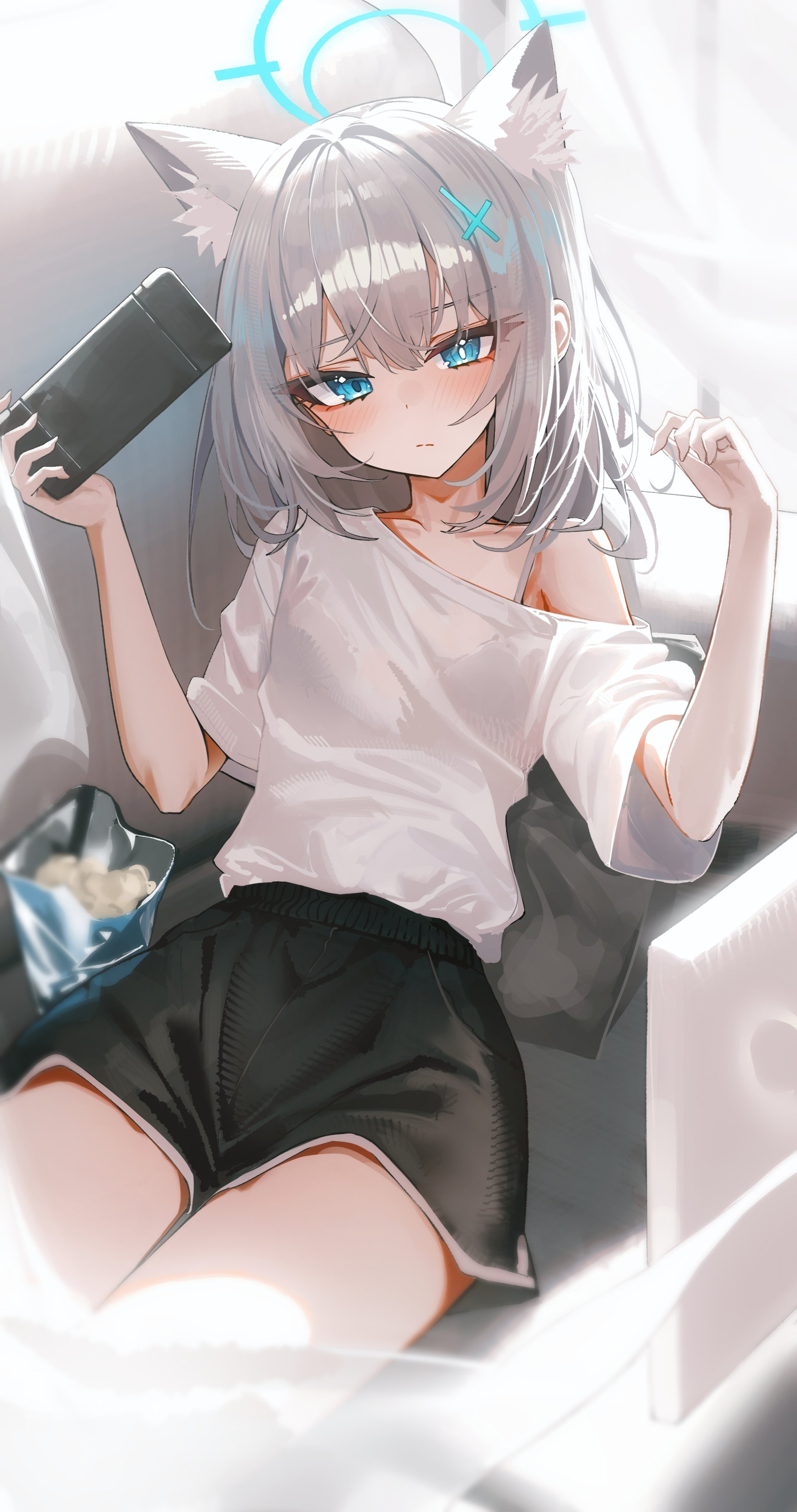 动漫白子画师：カノpid：19600013​​​