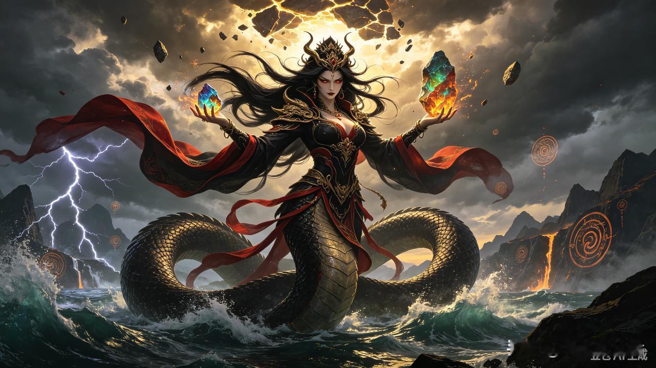 女娲不是慈悲圣母，上古原生记载，和影视剧塑造完全不一样提起女娲，大家脑海里第