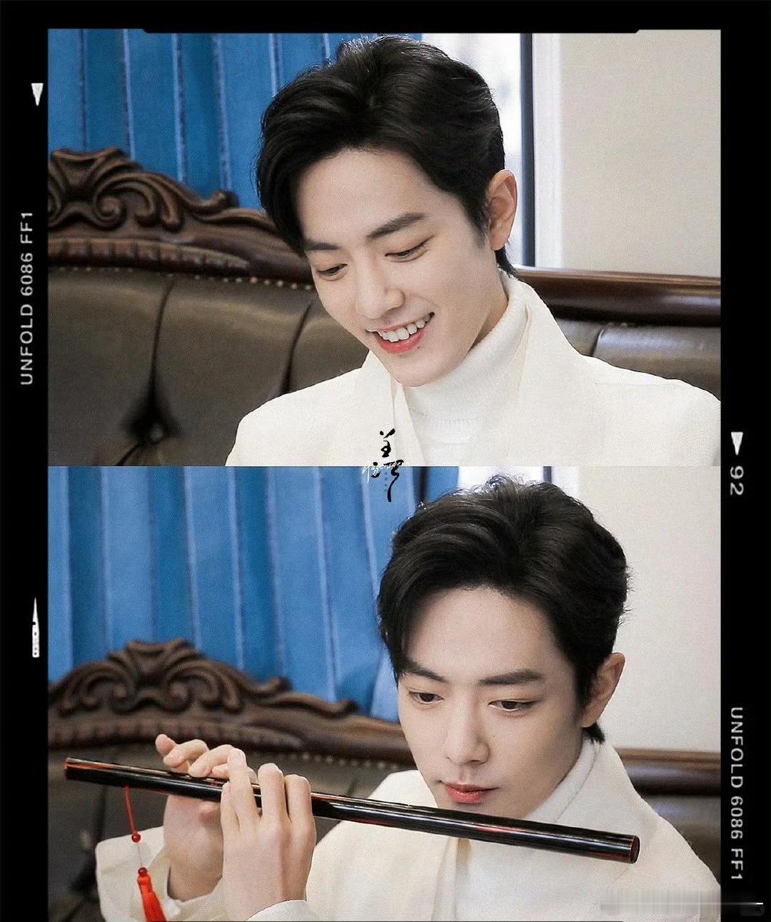 我不允许还有人没见过肖战这张照片！！！真的好适合国风美到让人窒息