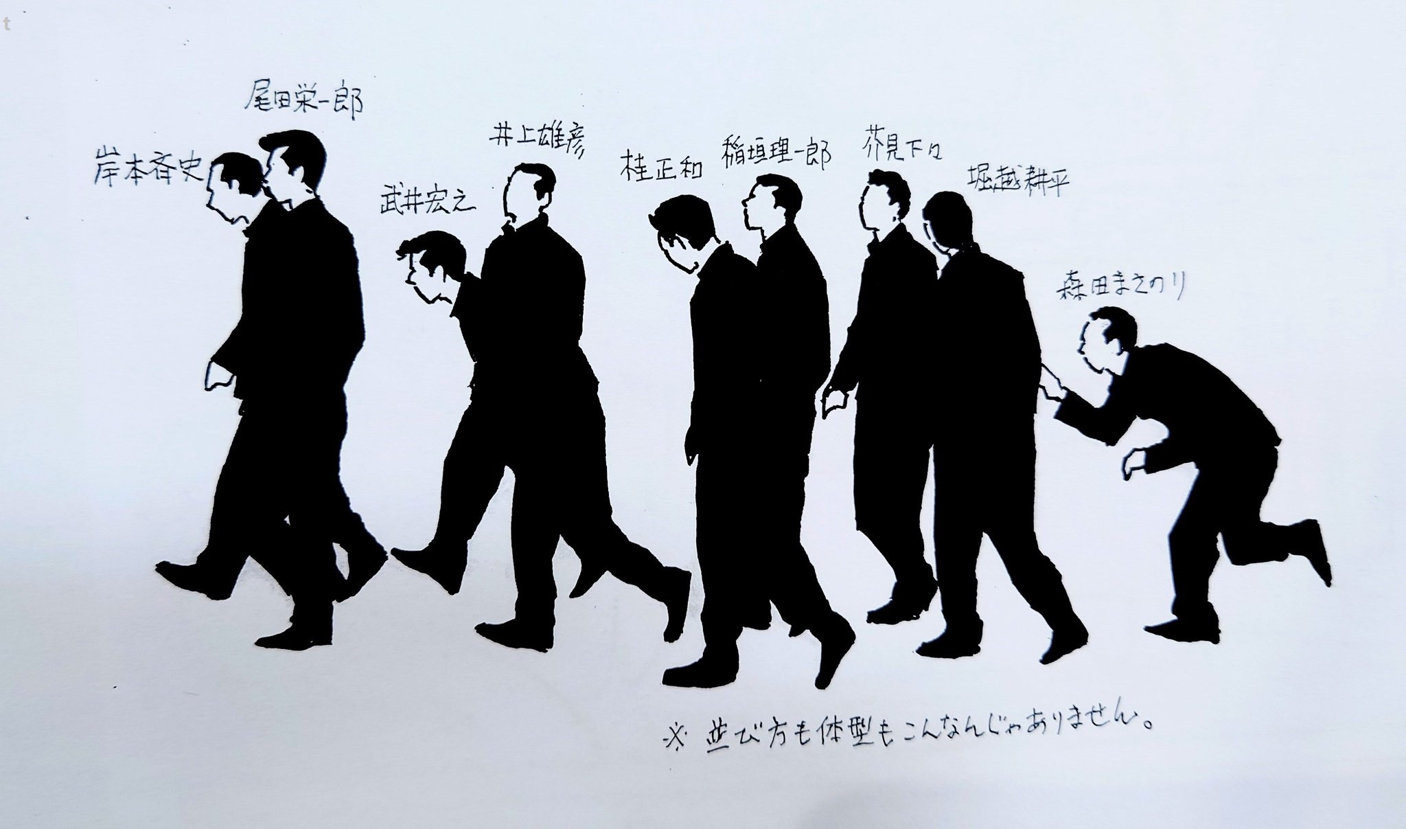 哇！漫画家森田真法晒图公布了一场漫画界的超豪华饭局。参与人包括：尾田荣一郎、岸本