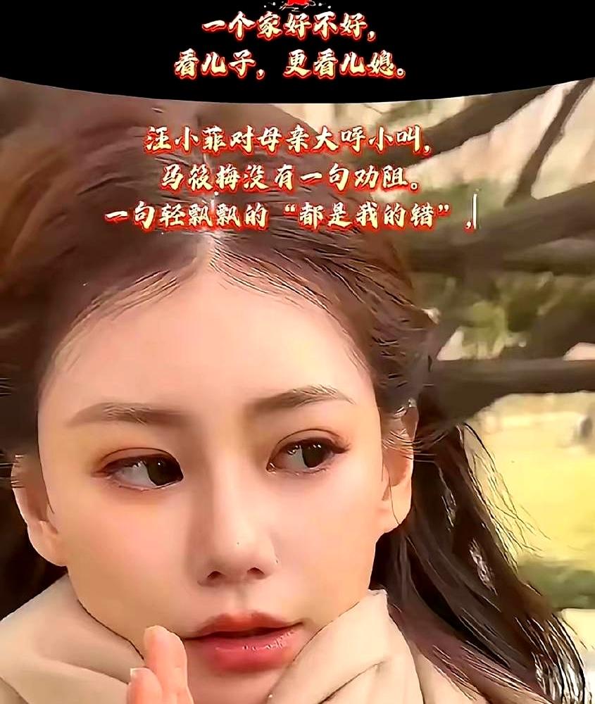 刚剖腹产生完孩子13天，马筱梅就敢当众拆婆婆张兰的台。她直接说生产那天突然破