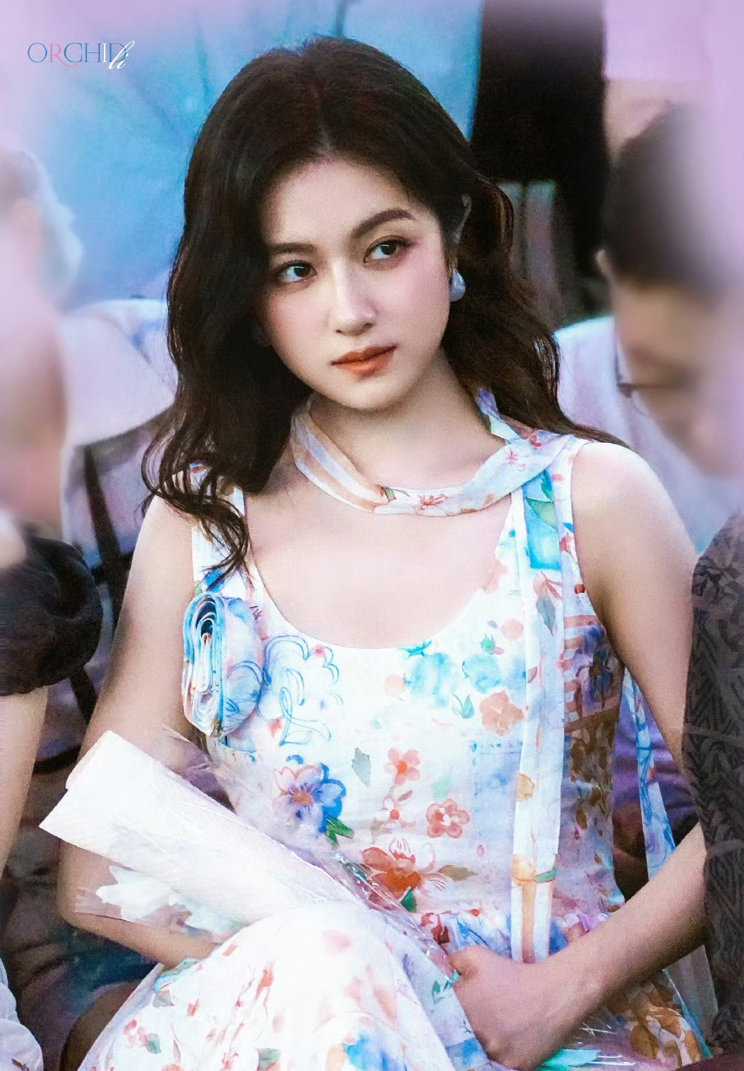 李兰迪今日品牌活动直拍，好仙好美！