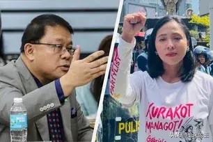 菲律宾律师费迪南德·托帕西奥周四表示，他并不担心因涉嫌针对议员莎拉·埃拉戈发表"