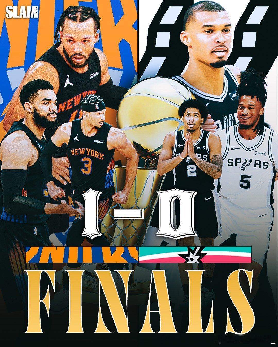 总比分1:0