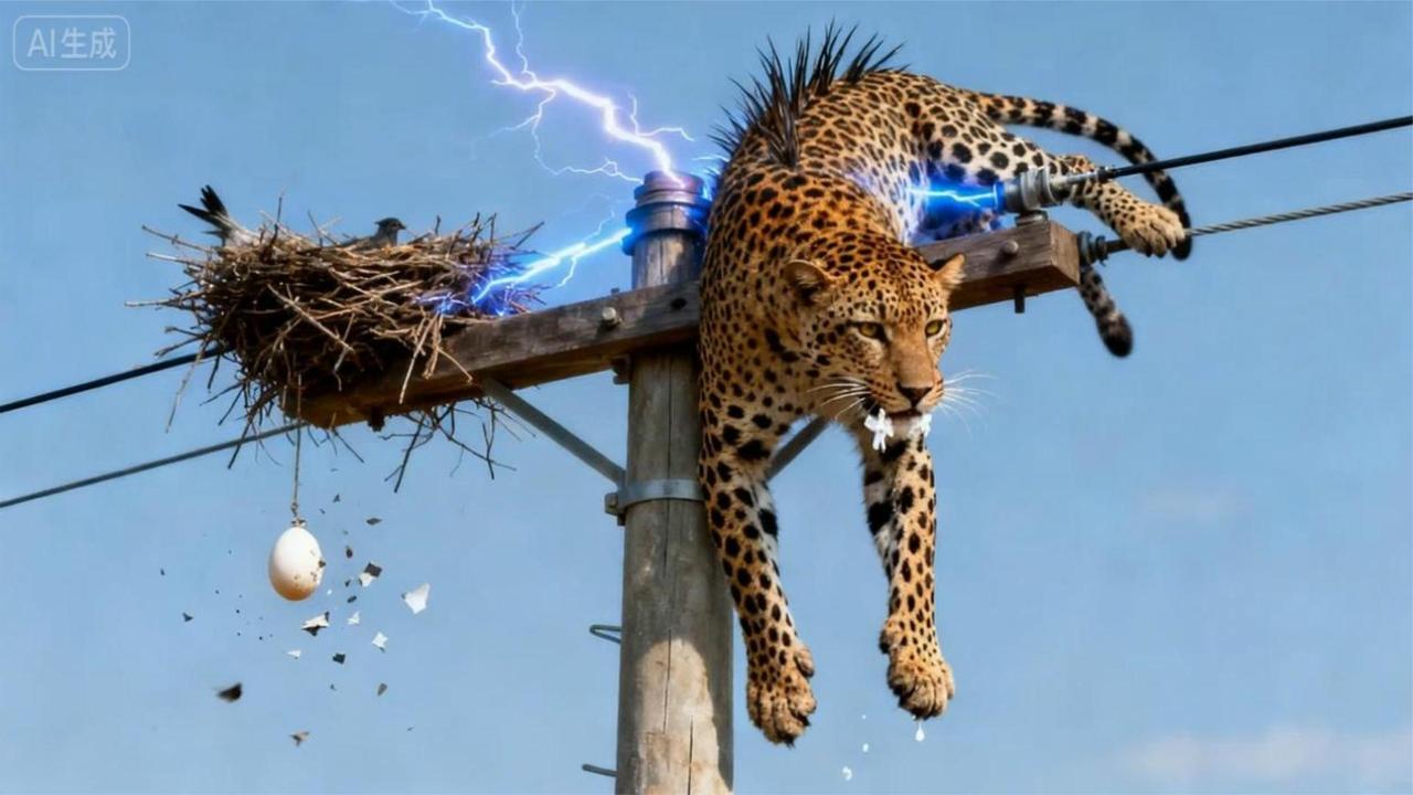 野猪误入玻璃桥