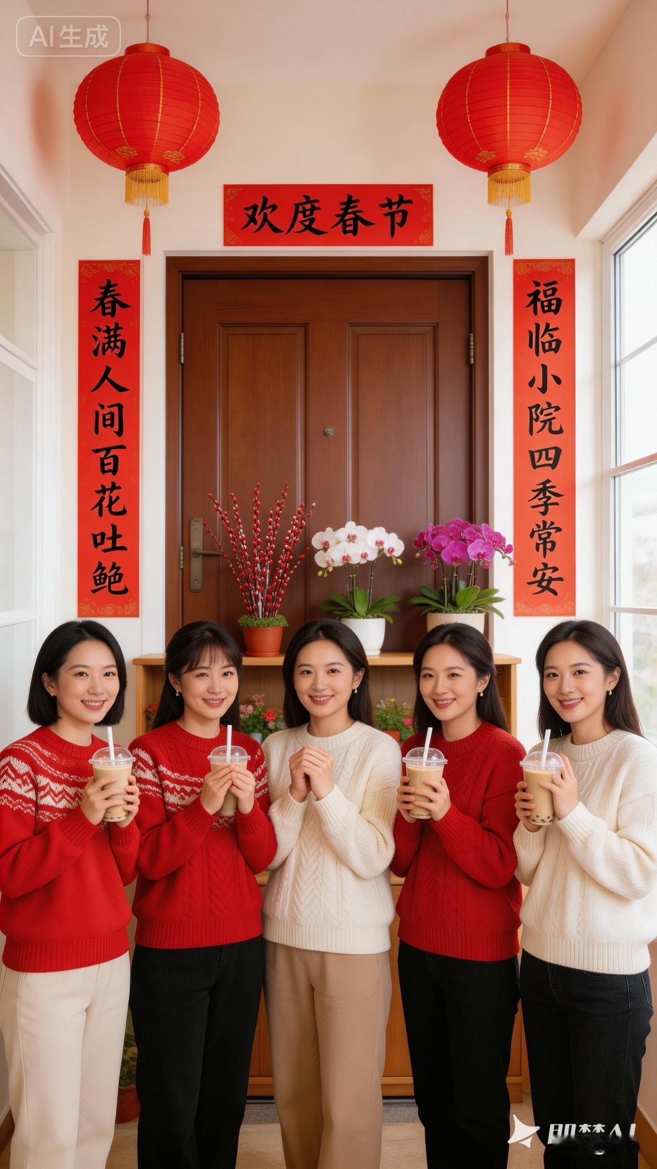 过年聚会来我家最合适曾经同英语科一室六师者如今两位已经成学校一把手另两位借