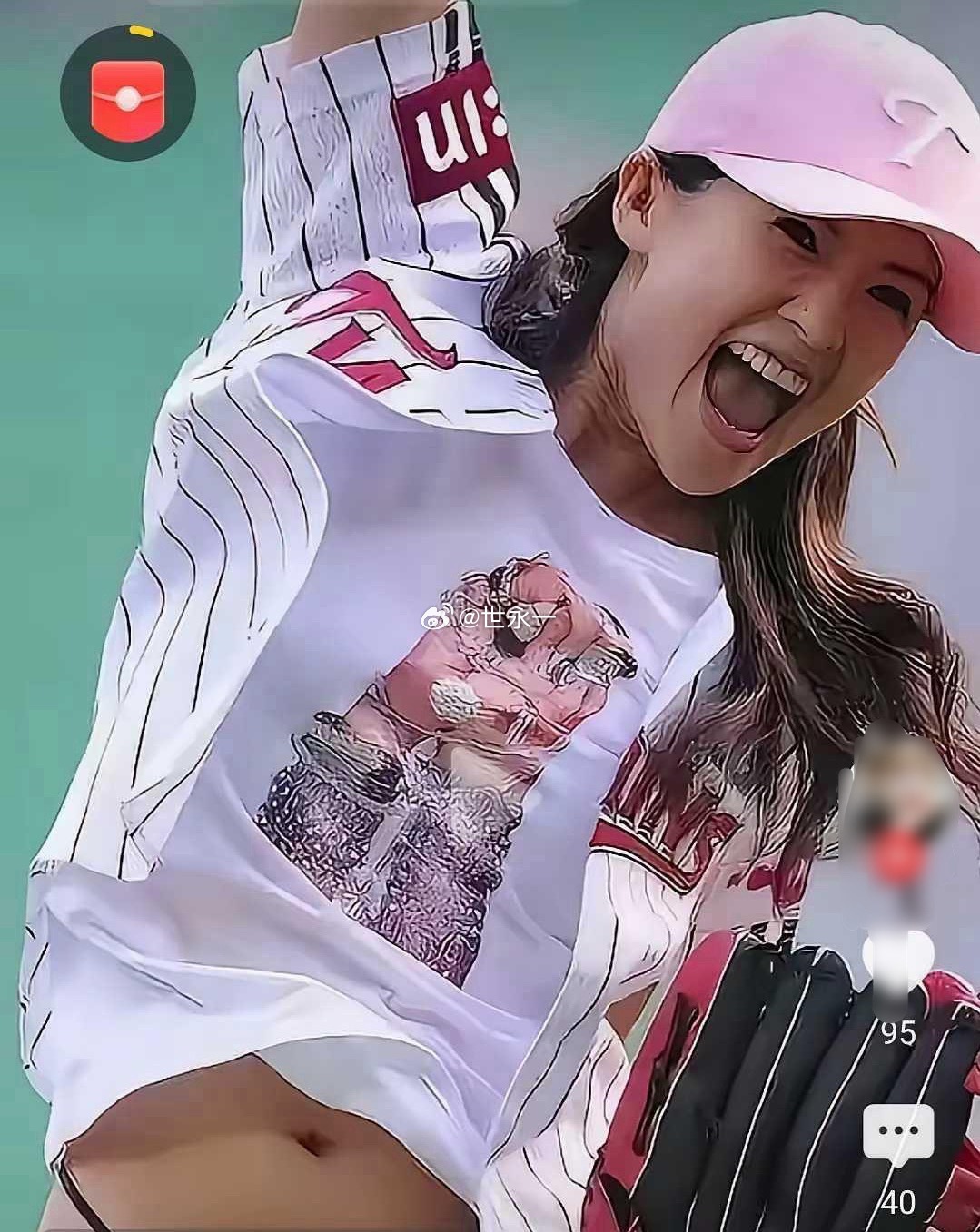 章子怡的小肚子也出来了，五十多岁的人不适合装嫩，少女打扮