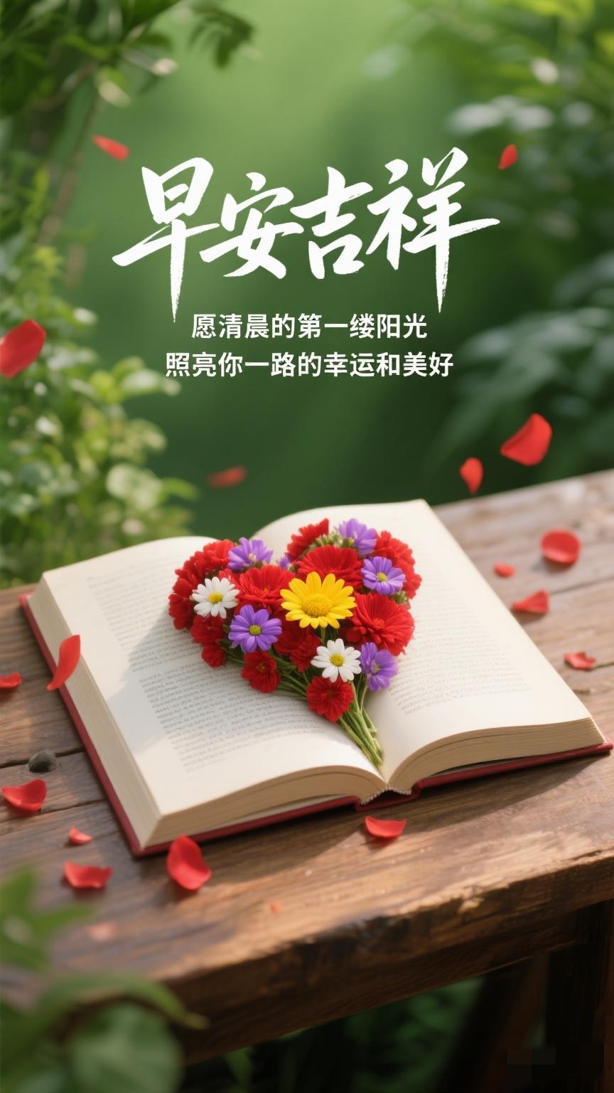 你别不信，新的一天，真的藏着全新的可能！晨光替旧夜，朝露换残星，日子本就是