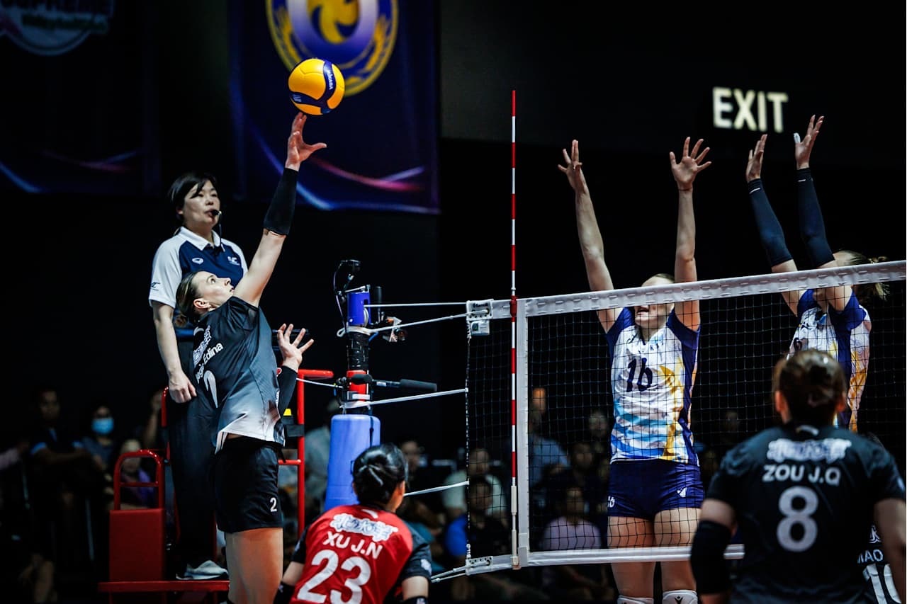 2026年女排亚冠联赛四分之一决赛：北京女排2-3不敌哈萨克斯坦哲特苏（16-2