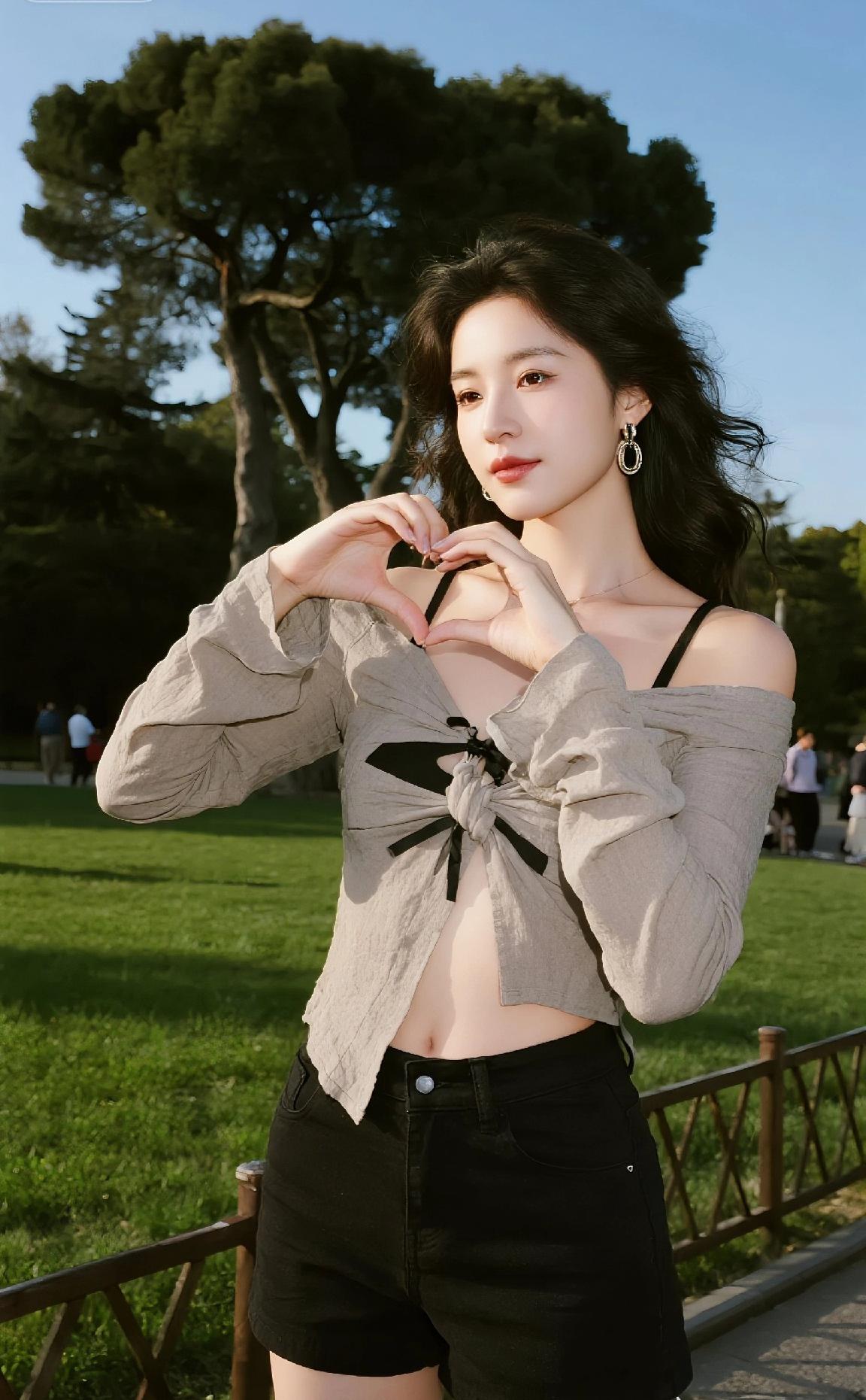 女孩子怎么穿搭既时尚又好看?女性时尚穿搭这个穿搭是不是很好看？