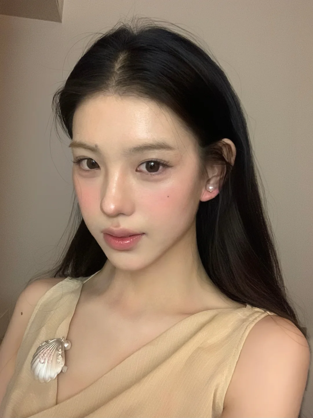 长中庭都画这个清透淡妆！