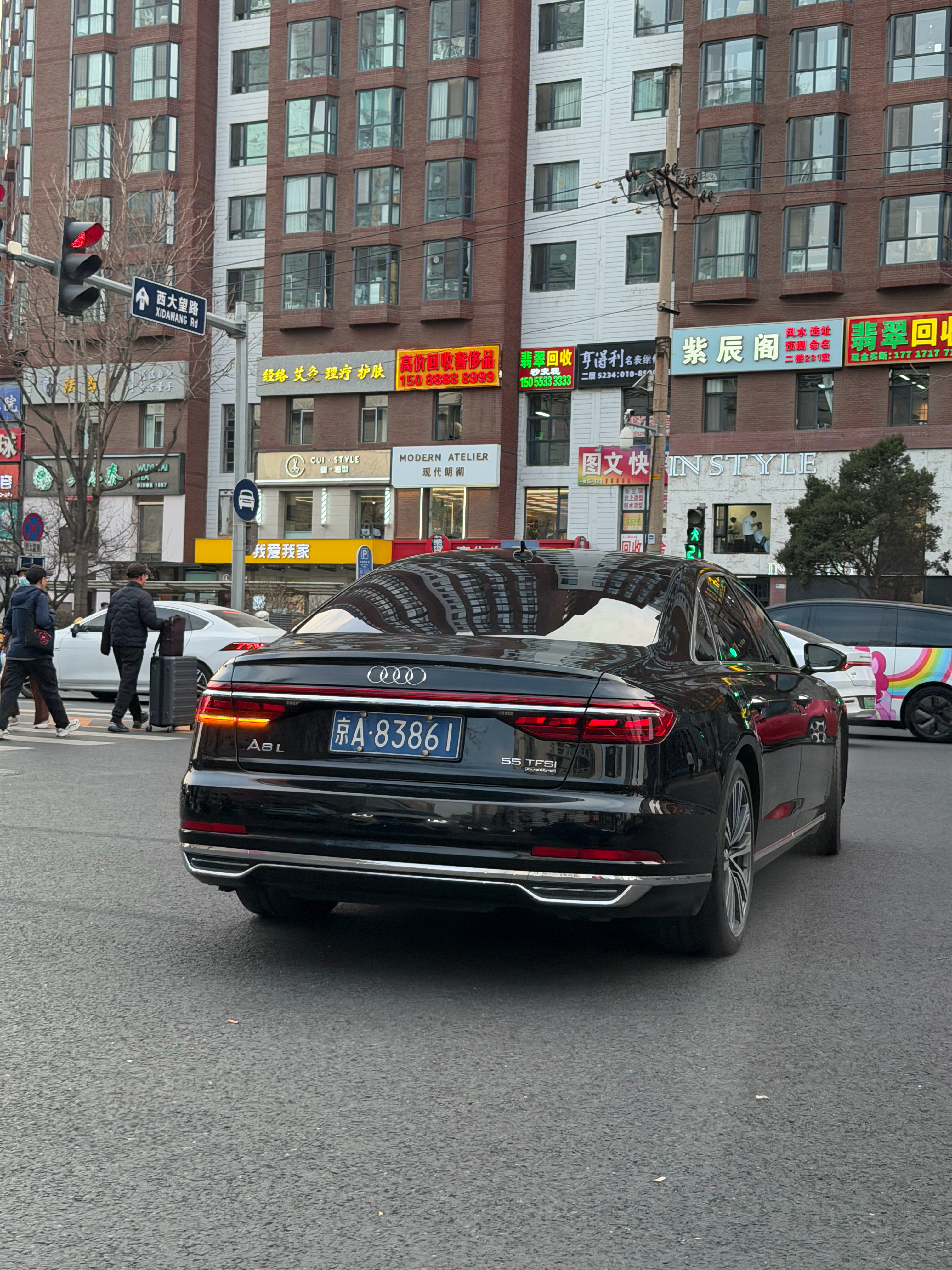 这个A8有点好看啊北京