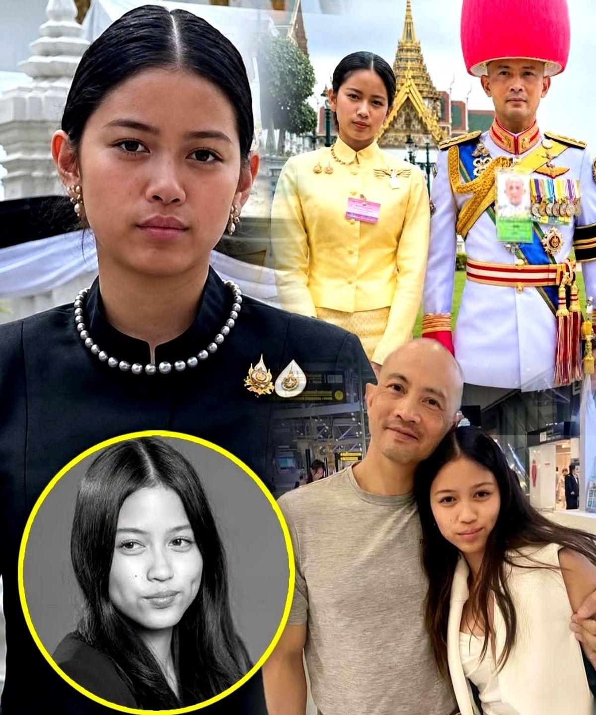 泰国王位第二顺位继承人皮迈王子家的小女儿——坤英卡蒂，今年已经满17岁了。当年