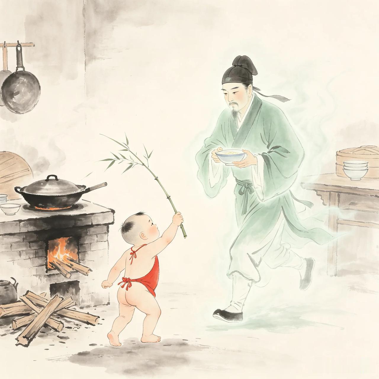 清朝时，慈溪人袁玉梁扶乩，从乩坛上降下一则故事：有个汪姓读书人，是严州府的秀才，