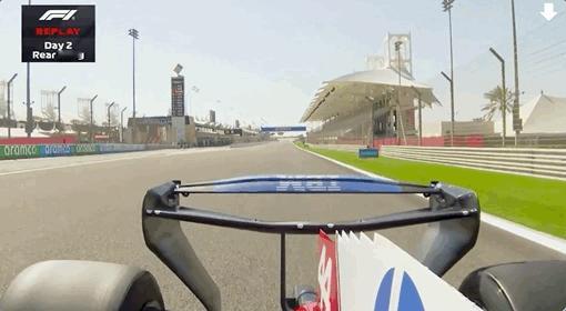 法拉利的倒置尾翼是如何开合的？图1:打开直线模式图2:关闭直线模式F1202