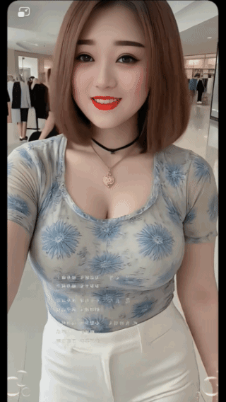 惊艳太惊艳了！碎花衣的温柔和明艳长相撞出别样美感，魅力无边；短发造型灵