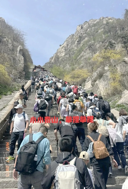 很多人没有爬过泰山之前，都会说:小小泰山，拿捏拿捏，如果你没去爬过泰山，