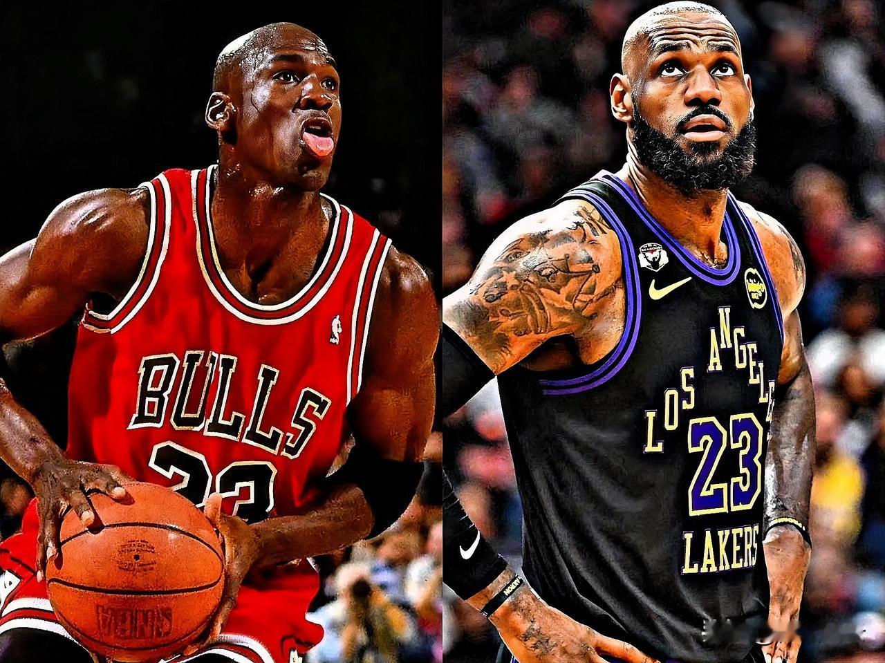 詹姆斯能像乔丹一样伟大吗？答案从来不是非黑即白在NBA长达七十余年的历史里，