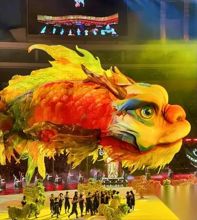 华南人为啥不看春晚？刚懂了！昨晚刷到全运会番禺非遗现场，彻底被鳌鱼舞“震醒”