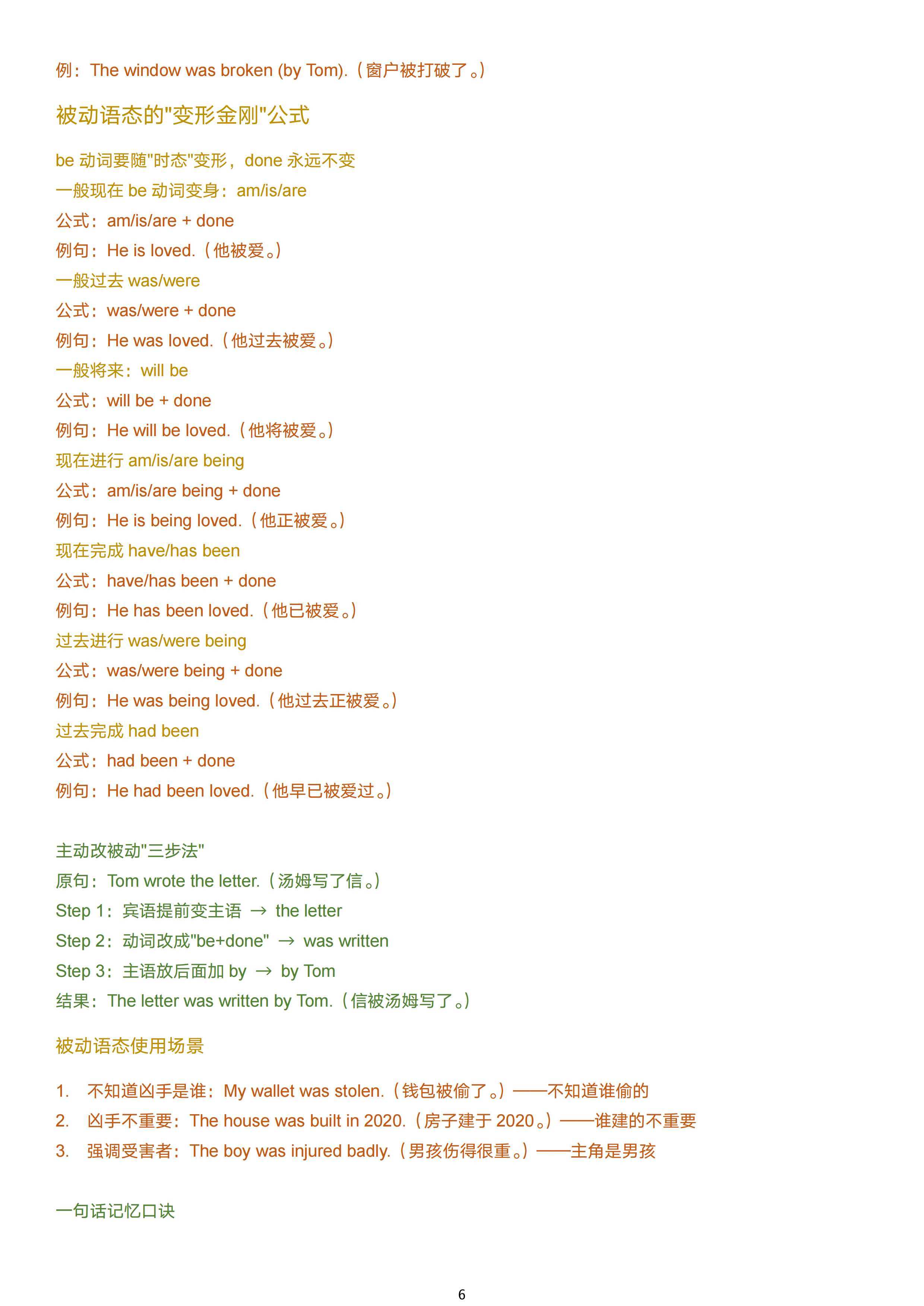 全网最全|英语语法体系总结大全